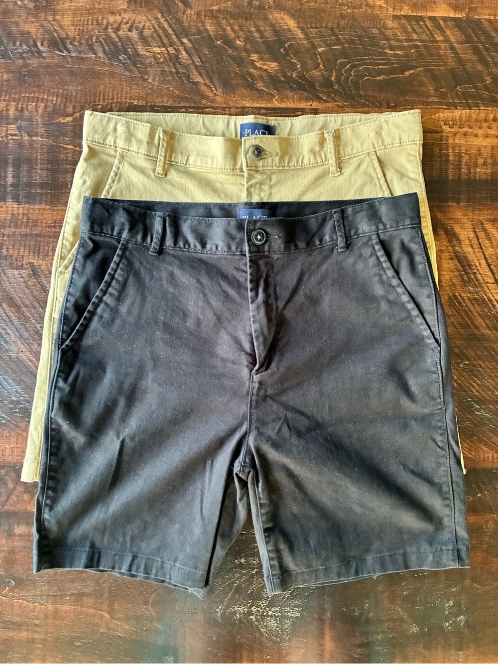 The Children’s Place (16) Boys Uniform Stretch Chino Shorts 2-Pack
